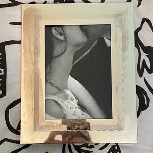 Kate Spade Elegant White and Gold Frame
